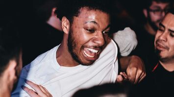 Passenger in a heated altercation with Spirit Airlines check-in agents