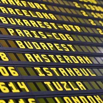 Where to look for past flight information
