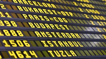 Where to look for past flight information