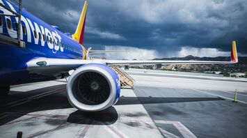 Southwest Airlines plane on the tarmac