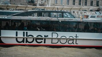 Uber Boat by Thames Clippers on the River Thames