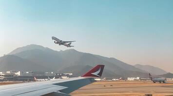 Aircrafts in the desert