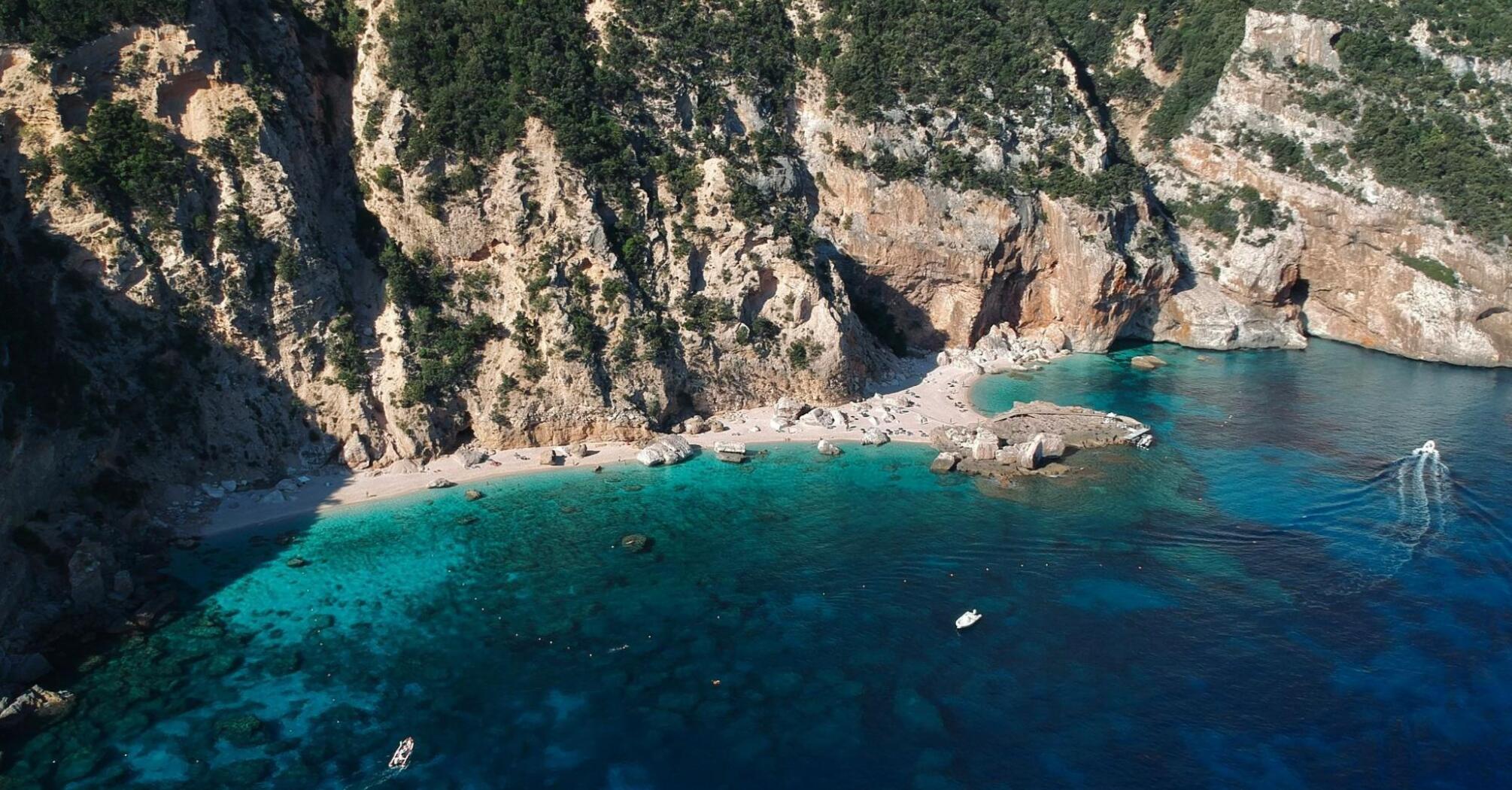 one of the most beautiful secret beaches in Sardinia - Cala Mariolu