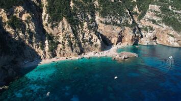 one of the most beautiful secret beaches in Sardinia - Cala Mariolu
