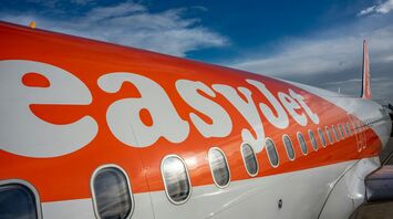 easyJet airplane on the tarmac