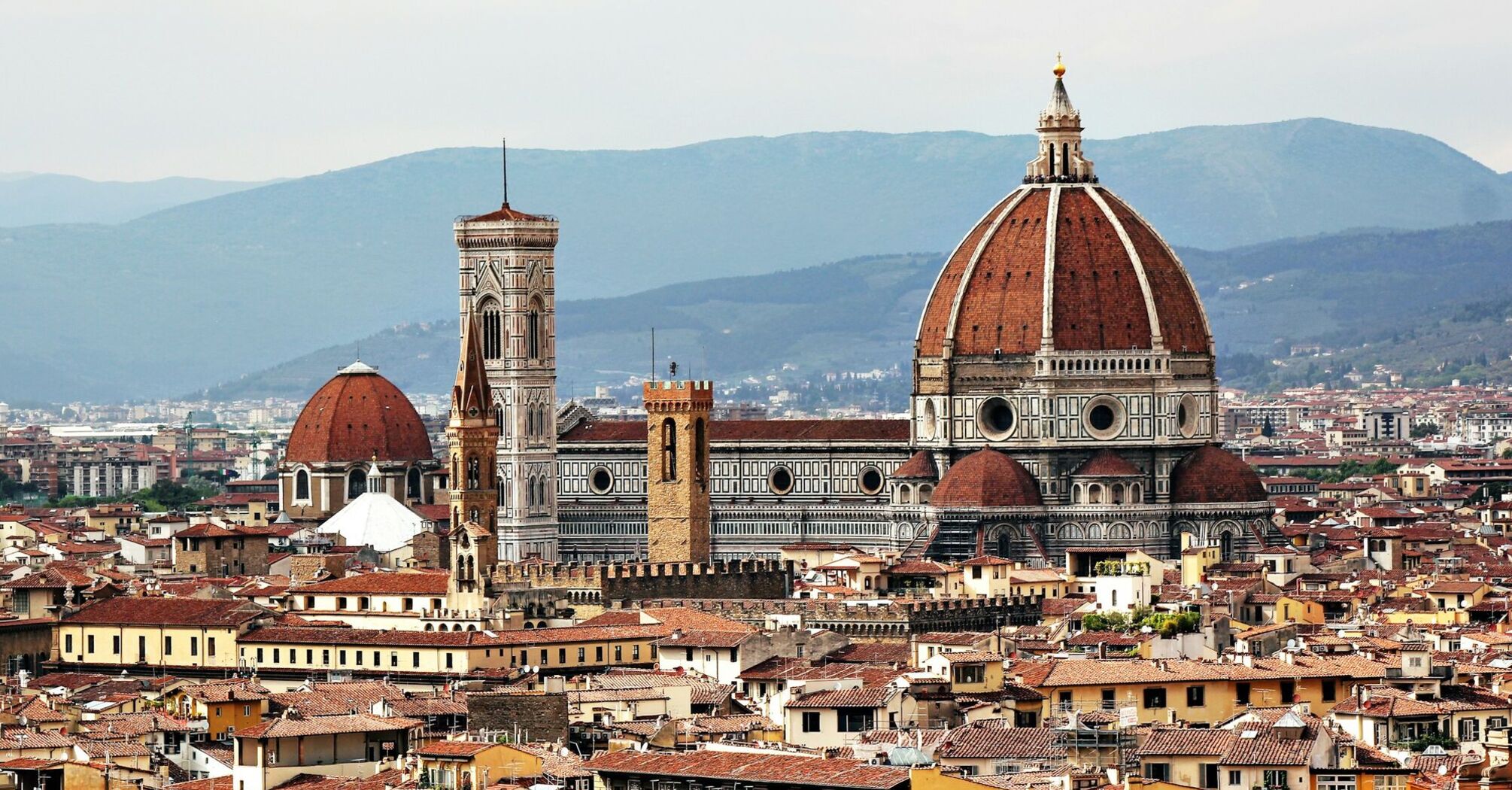 View of Florence with the Cathedral of Santa Maria del Fiore