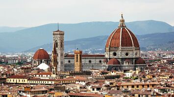 View of Florence with the Cathedral of Santa Maria del Fiore
