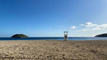 Beach in Magaluf, Mallorca