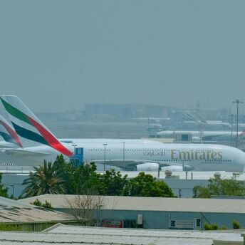 Dubai Airport Terminal 2 Arrivals. Dubai. United Arab Emirates