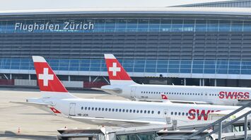 Swiss A320 and A220 at Zurich Airport