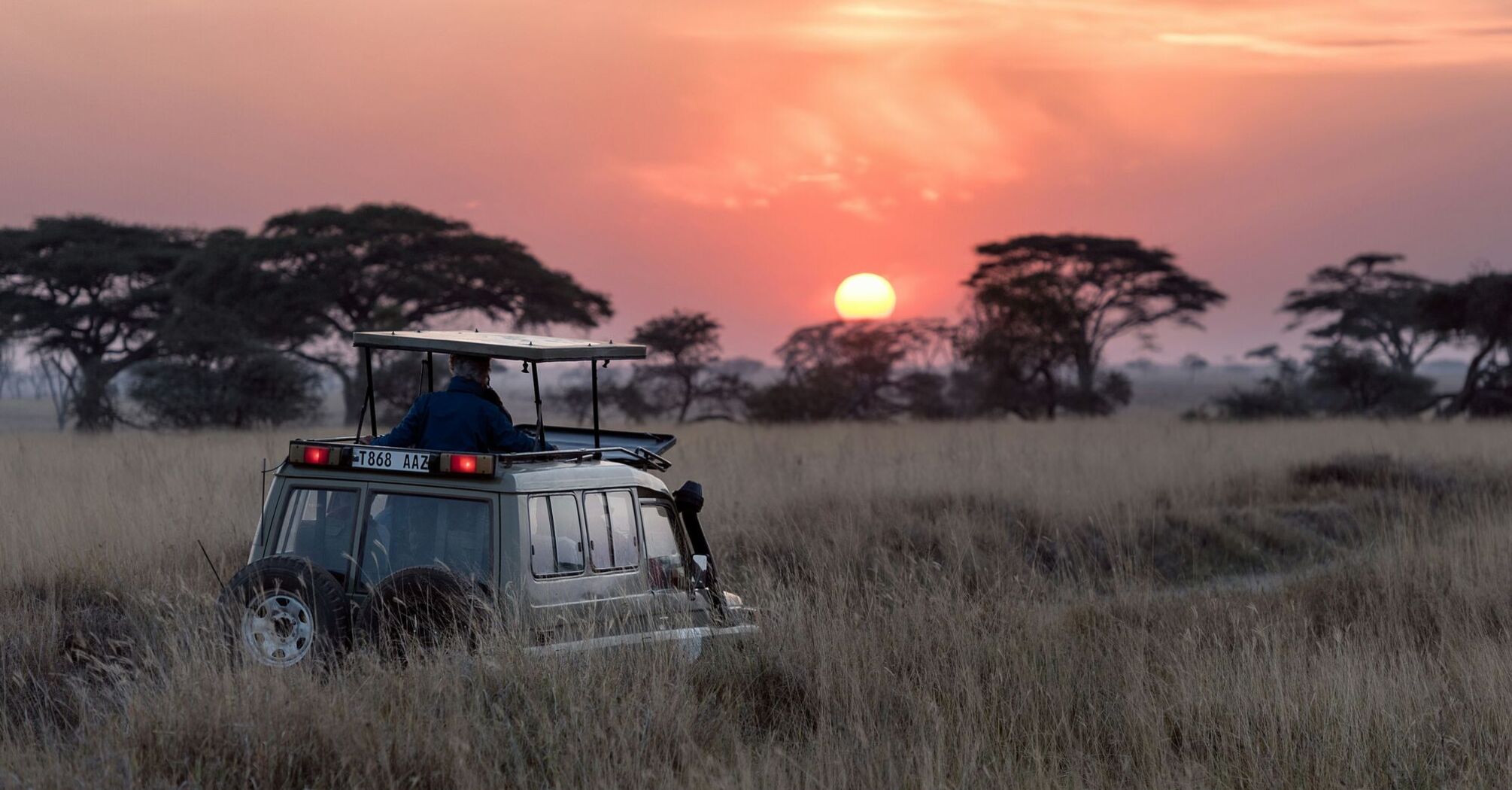 Runrise in Serengeti