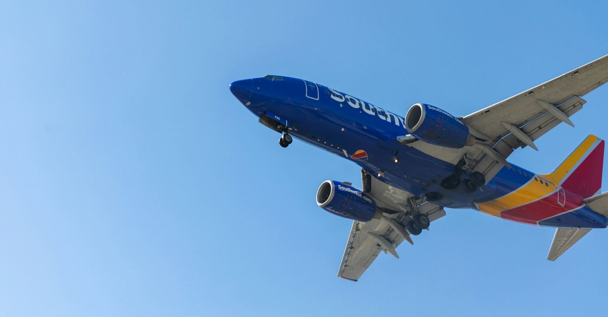 a large airplane flying in the sky