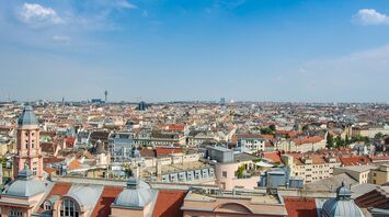 Panoramic view of Vienna, Austria