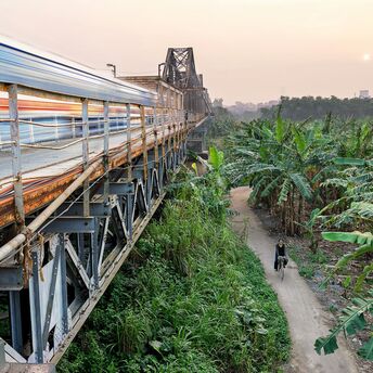 Cầu Long Biên, Hanoi, Vietnam