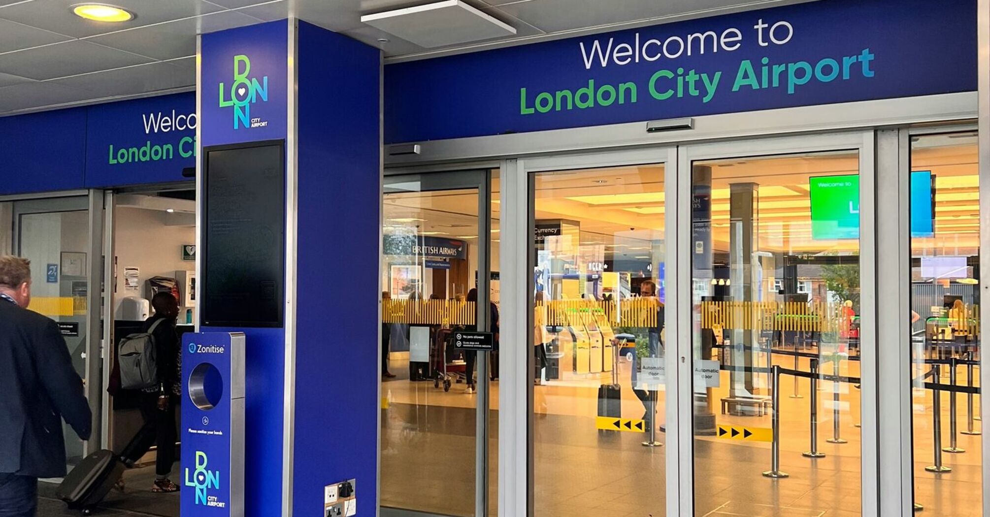 London City Airport (LCY) (LCY), Hartmann Road, London, UK