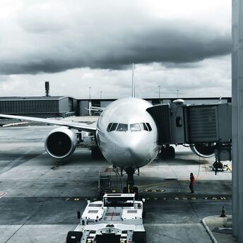 Air France Boeing 777 ready for push-back