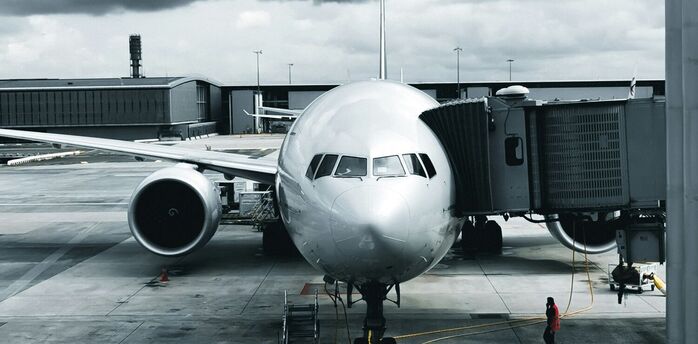 Air France Boeing 777 ready for push-back