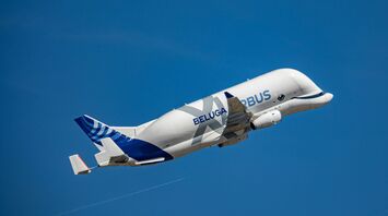 The very rare Airbus A330-743L Beluga fly