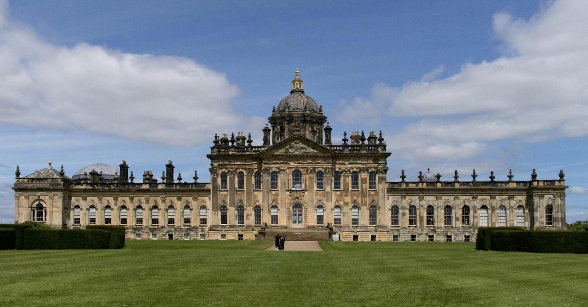 Castle Howard in North Yorkshire on a sunny day