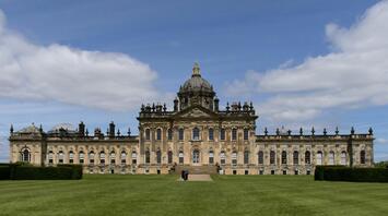 Castle Howard in North Yorkshire on a sunny day