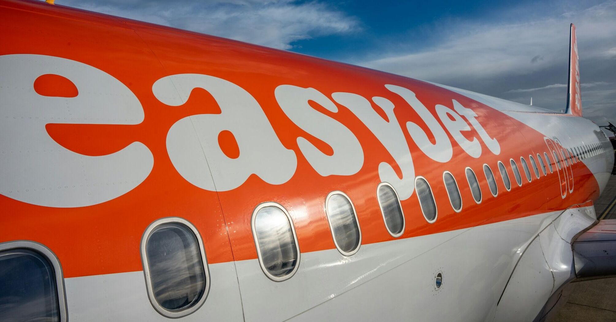 EasyJet aircraft on runway