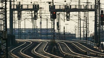 Complex rail junction