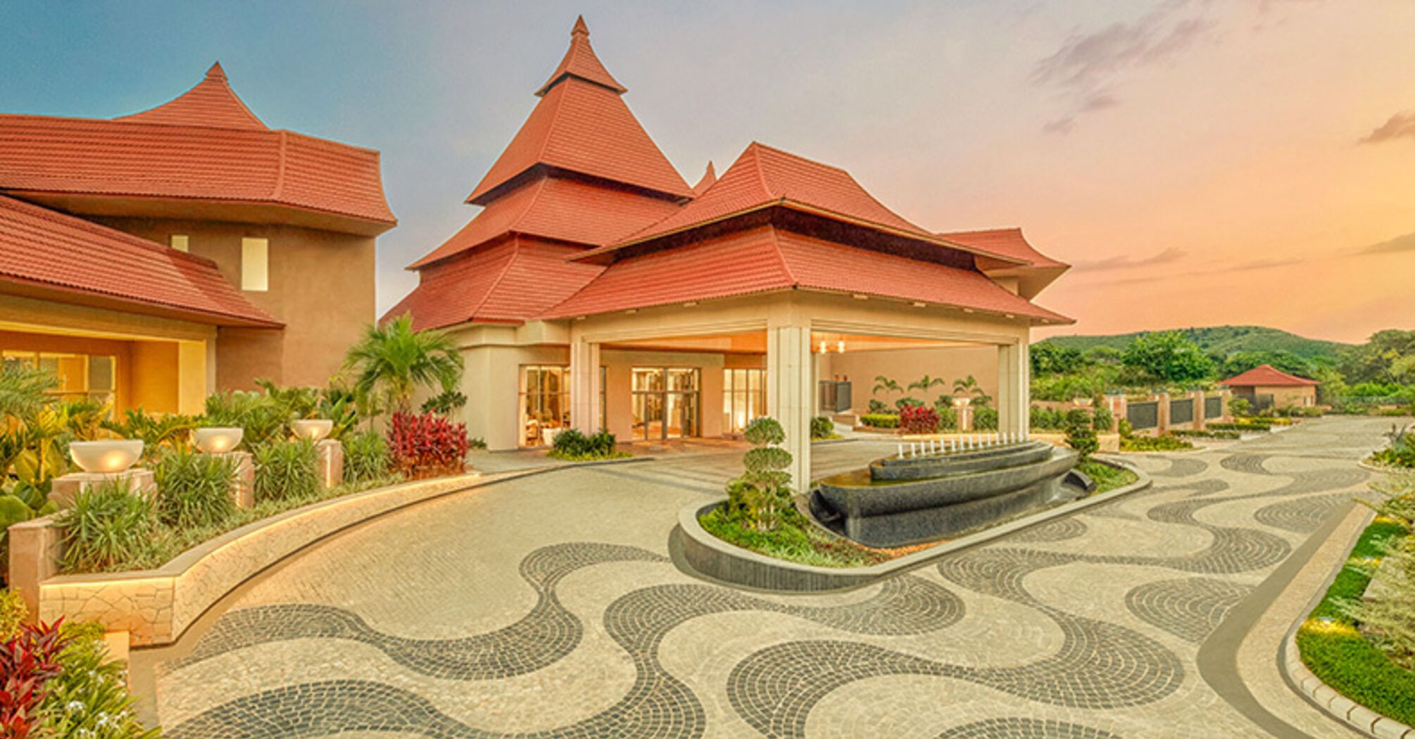 The Westin Jaipur Kant Kalwar Resort exterior near Aravalli hills