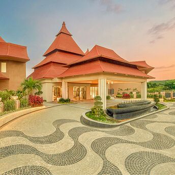 The Westin Jaipur Kant Kalwar Resort exterior near Aravalli hills