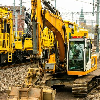 Rail engineering work near Slough affecting holiday train services