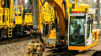 Rail engineering work near Slough affecting holiday train services