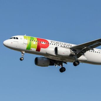 TAP Air Portugal Airbus A320neo in flight