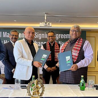 IHG and local partners signing hotel agreement in Dhangadhi
