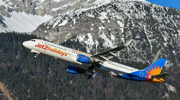 Jet2 aircraft operating seasonal winter services