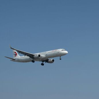 China Eastern aircraft operating international service