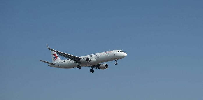 China Eastern aircraft operating international service