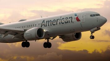 American Airlines aircraft approaching Dallas–Fort Worth