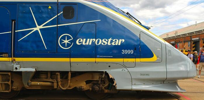 Eurostar train affected by Channel Tunnel disruption