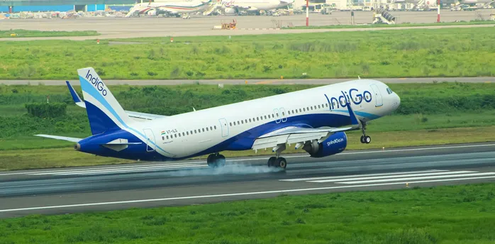 IndiGo aircraft landing amid nationwide operational disruptions