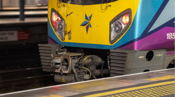 TransPennine Express train at platform
