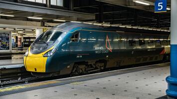 Avanti West Coast train at a station platform