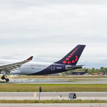 Brussels Airlines long-haul aircraft operating African routes