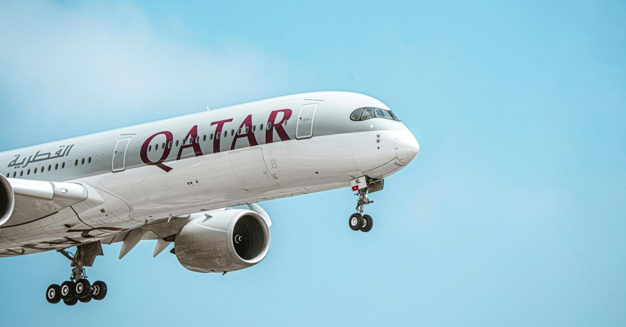 Qatar Airways aircraft operating regional Middle East services