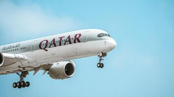 Qatar Airways aircraft operating regional Middle East services