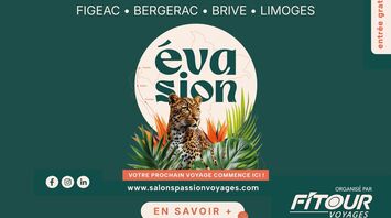 Salon Passion Voyages 2026 travel exhibition poster by Fitour