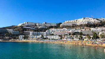 Beach and hillside resorts in the Canary Islands