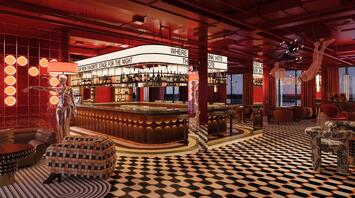 Tempo by Hilton Munich Airport Arena bar interior