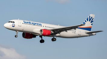 SunExpress aircraft operating overnight service between Manchester and Dalaman