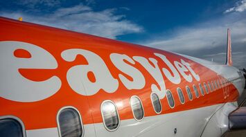 easyJet aircraft on the runway