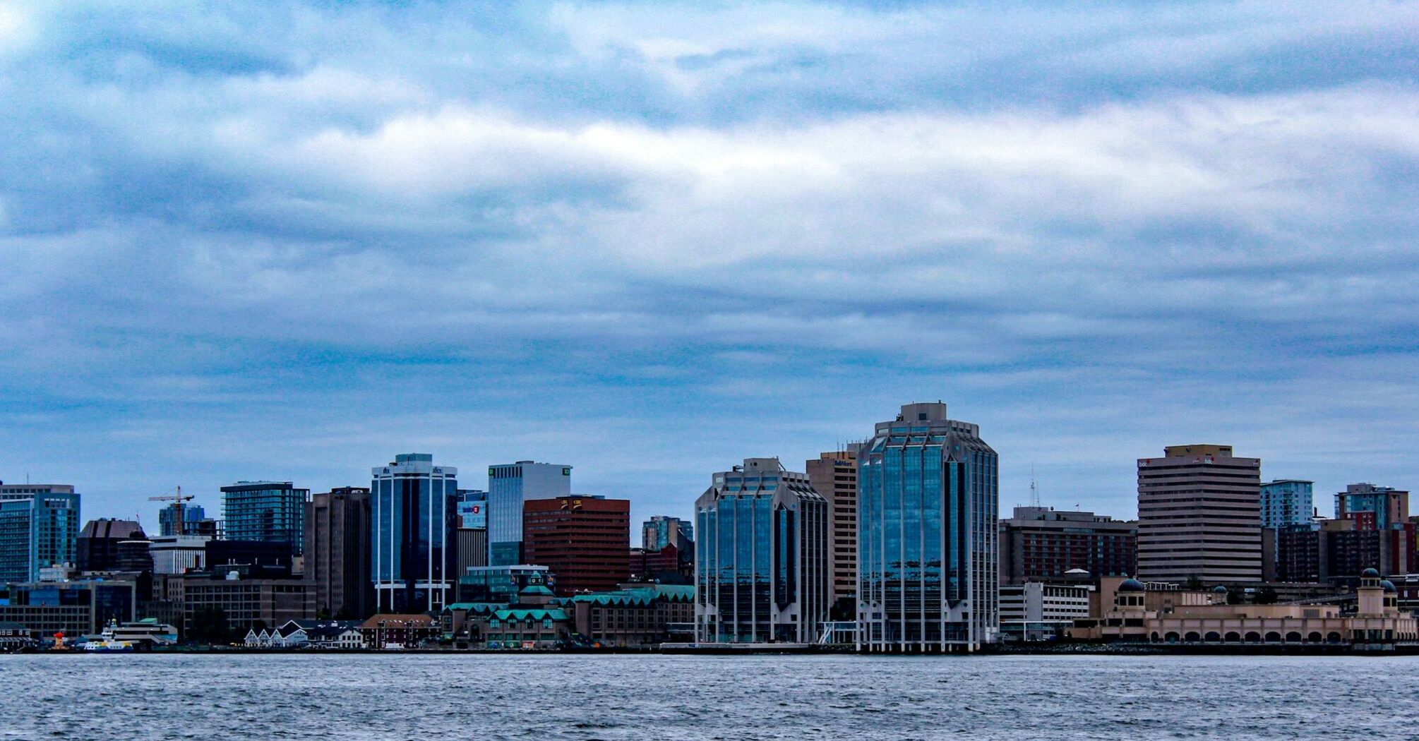Halifax skyline viewed across the harbour