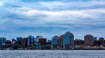 Halifax skyline viewed across the harbour